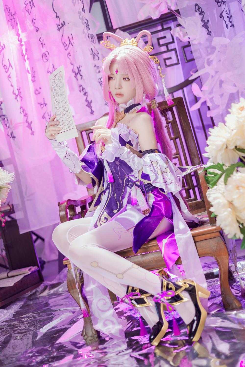 [桜桃喵] 符玄 [25P/2V/1.95G](1